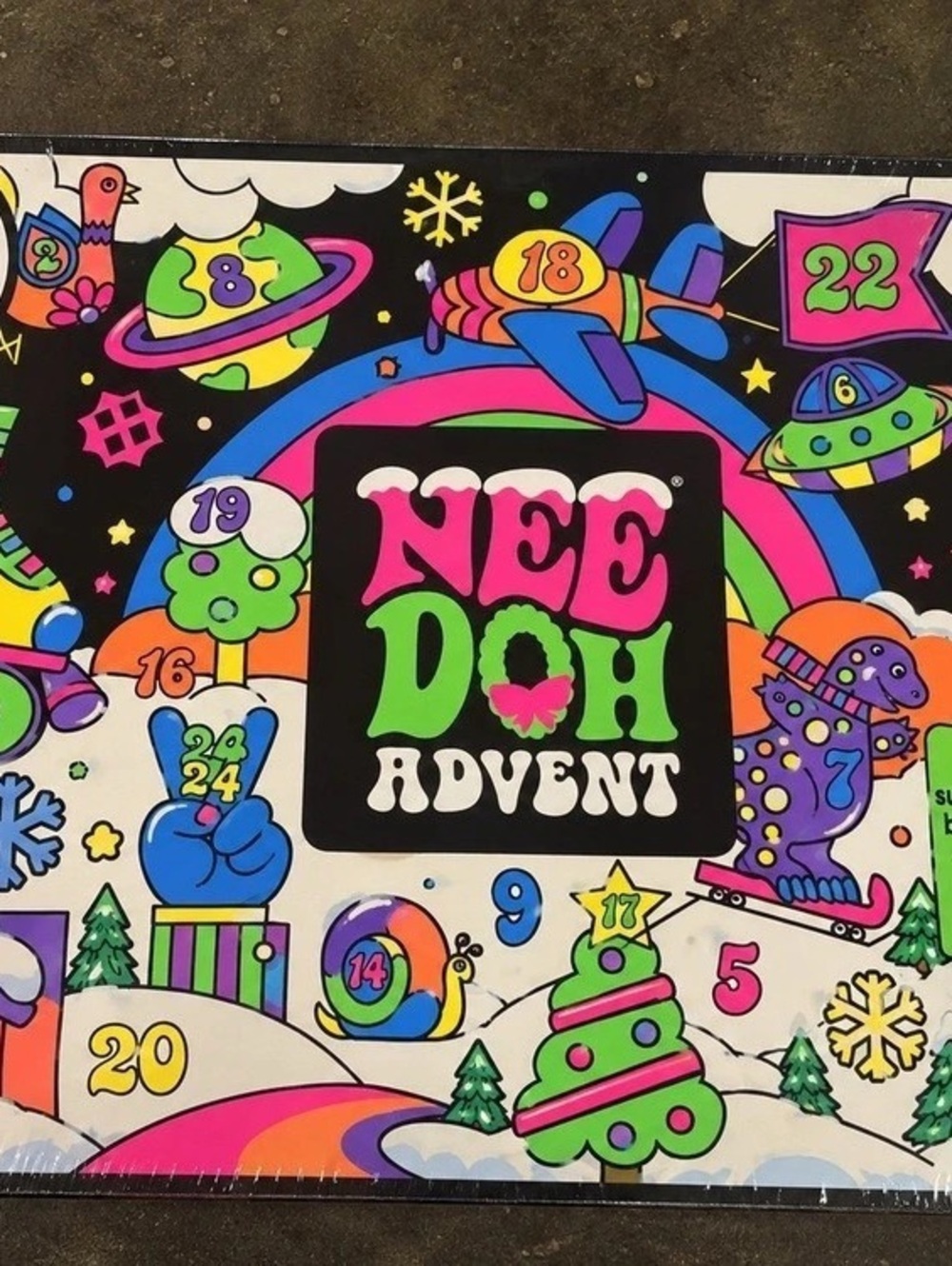NeeDoh Advent Calendar 24 Surprises NWT